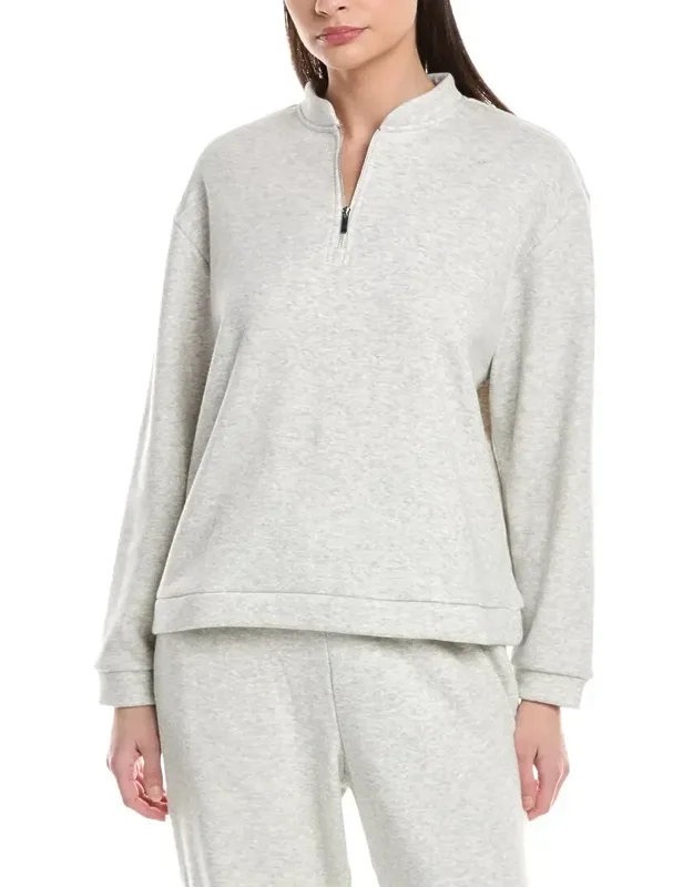 Nova Cozy Brushed Knit Everywhere Zip-up Top