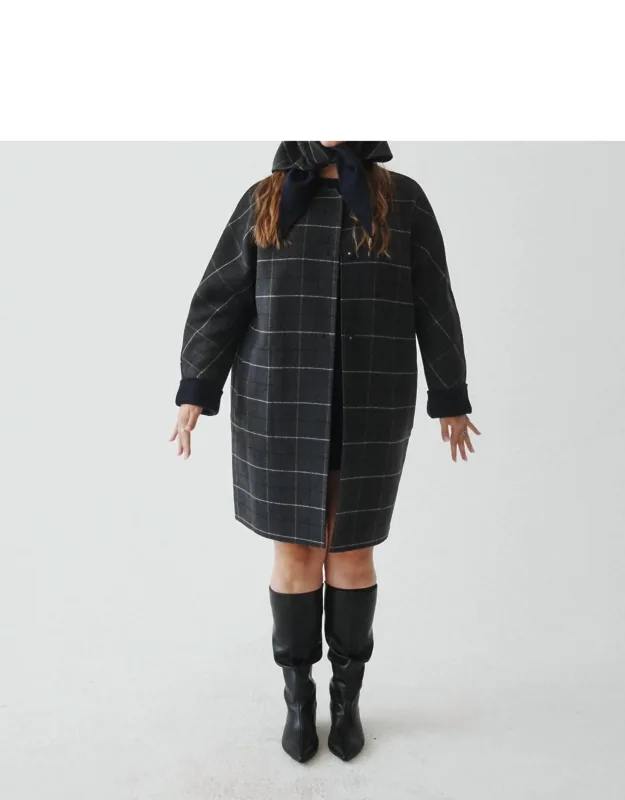 Reversible Wool Coat