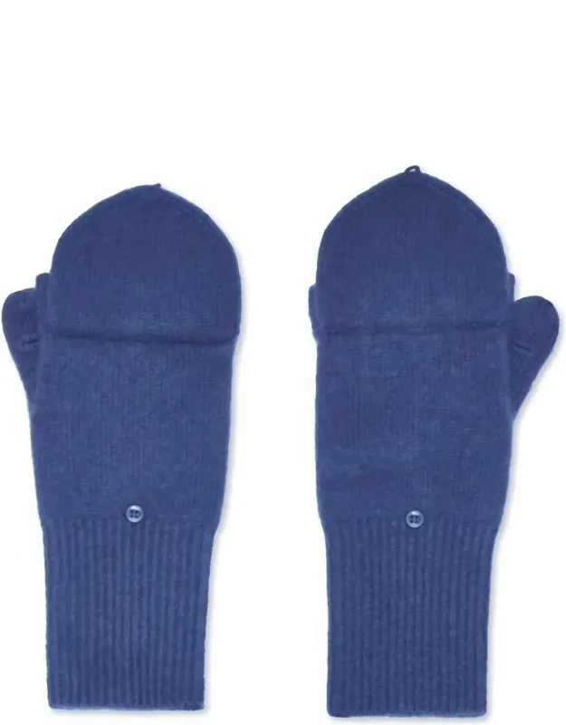 Cashmere Pop Top Gloves