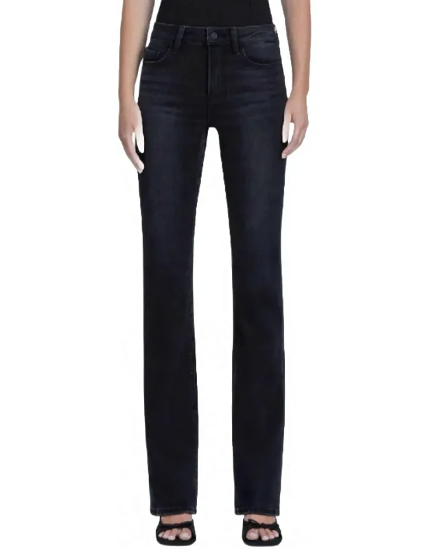 High Rise Full Length Bootcut Jeans