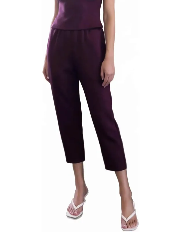 Butter Modal Waist Band Ankle Pants