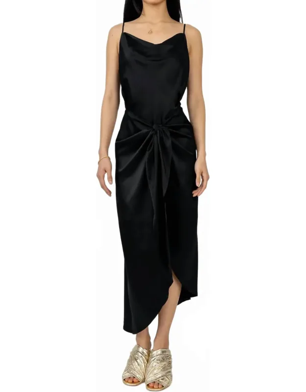 Silk Wrap Dress