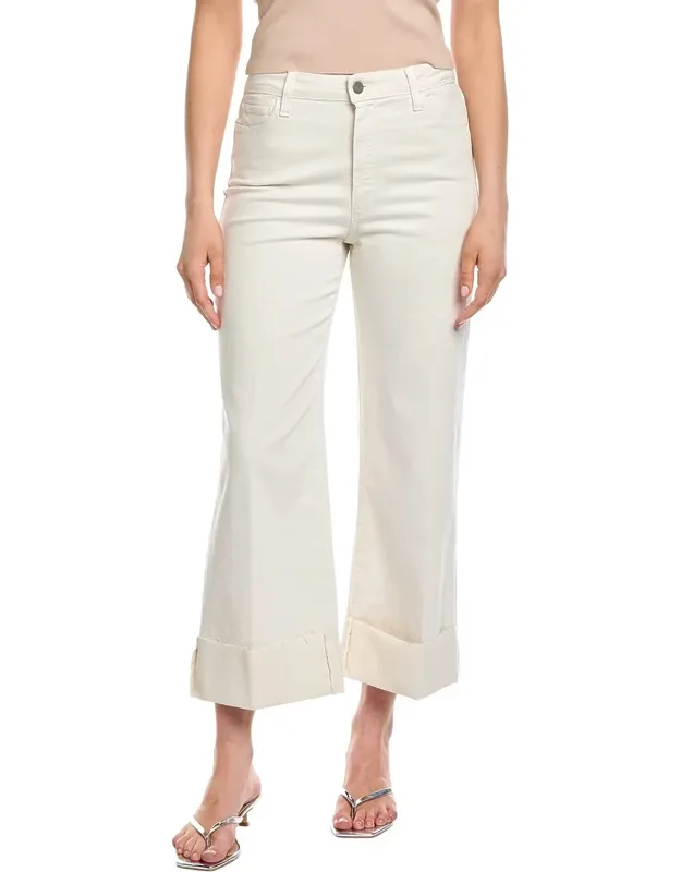 Connie Crop Wide Cuff Jean