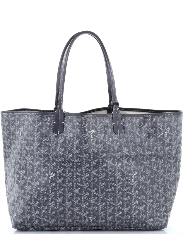 Saint Louis Tote Coated Canvas Pm With Minor Scuffs And Edge Wear