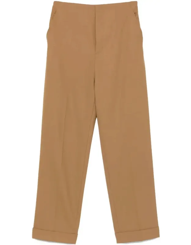 Straight-leg Tailored Pants
