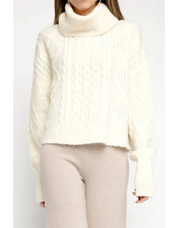 Rosae Turtleneck Pullover Sweater