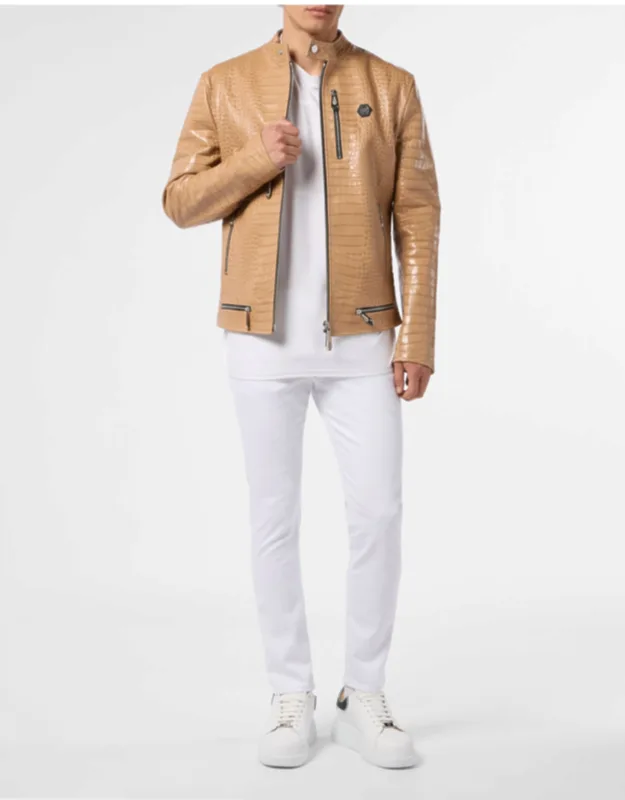 Leather Moto Jacket