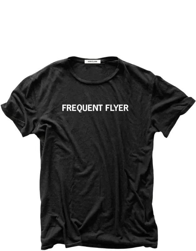 Frequent Flyer Slub T-shirt