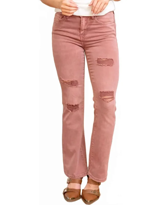 High Rise Bootcut Jeans
