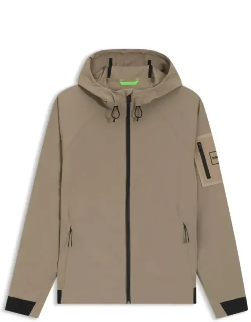 Water-repellent Jacket With Micro-waffle Structure