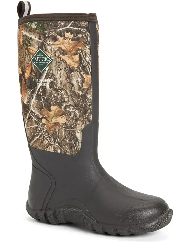 Fieldblazer Classic Realtree Edge Mossy Oak Camo Hunting Boots