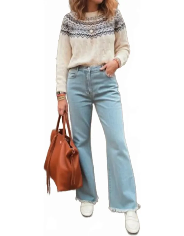 High Rise Wide Leg Jeans