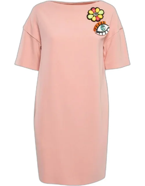 Crepe Shift Dress