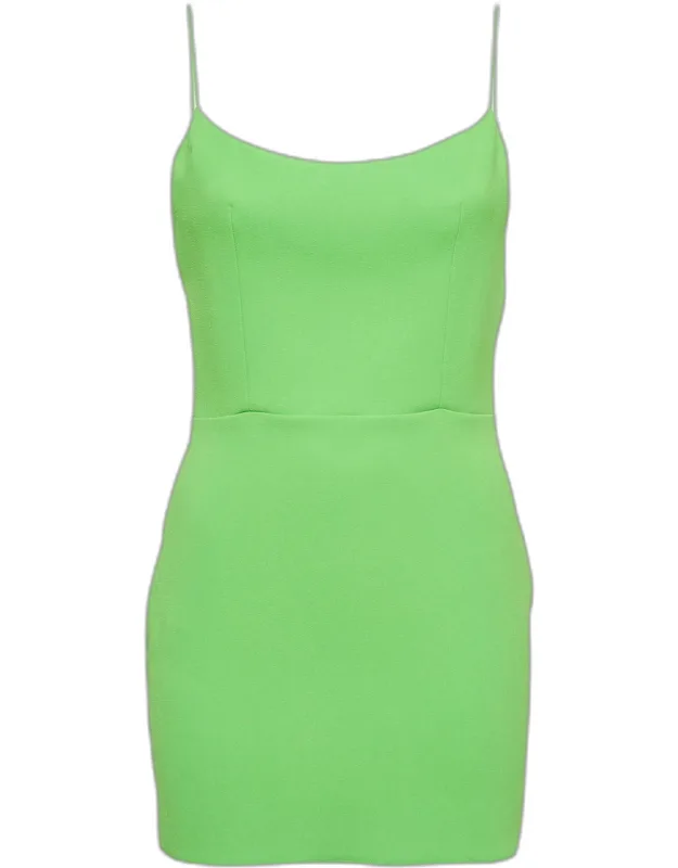 Stretch Crepe Mini Dress
