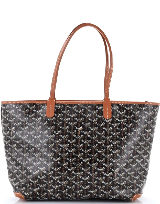 Artois Tote Coated Canvas Pm With Minor Scuffs And Corner Wear