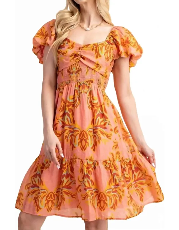 Smocked Babydoll Dress