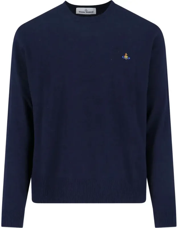 "alex Crew Neck Sweater In Wool And Cashmere Blend"