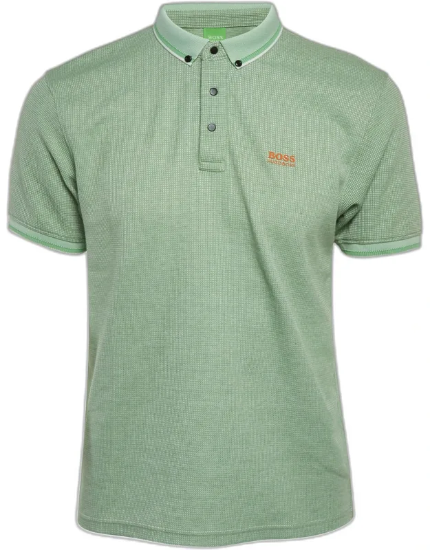 Green Mesh Jersey Polo T-shirt - High Performance For Active Wardrobe