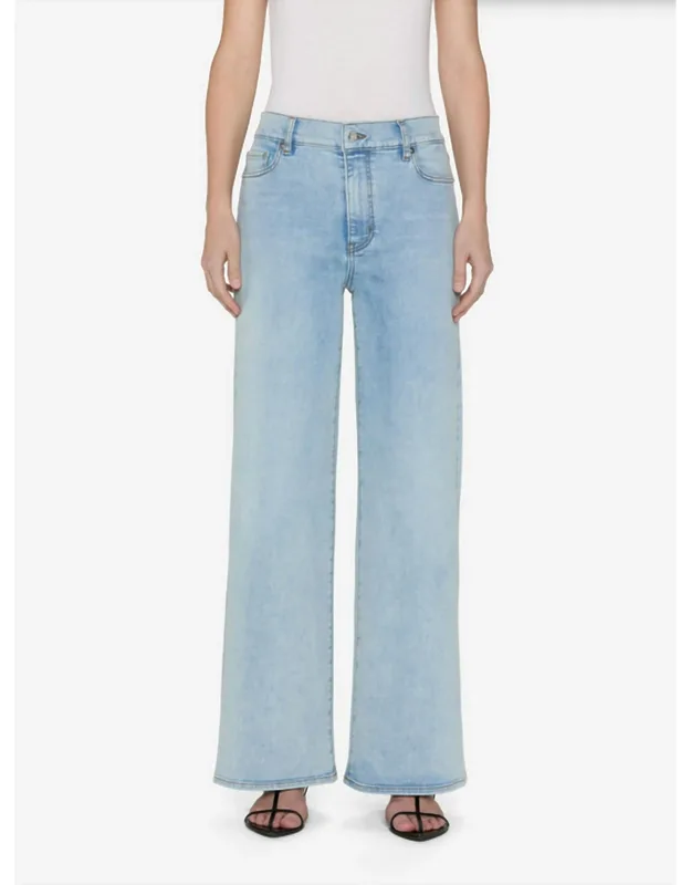 Slim Palazzo Wide Leg Flare Jeans