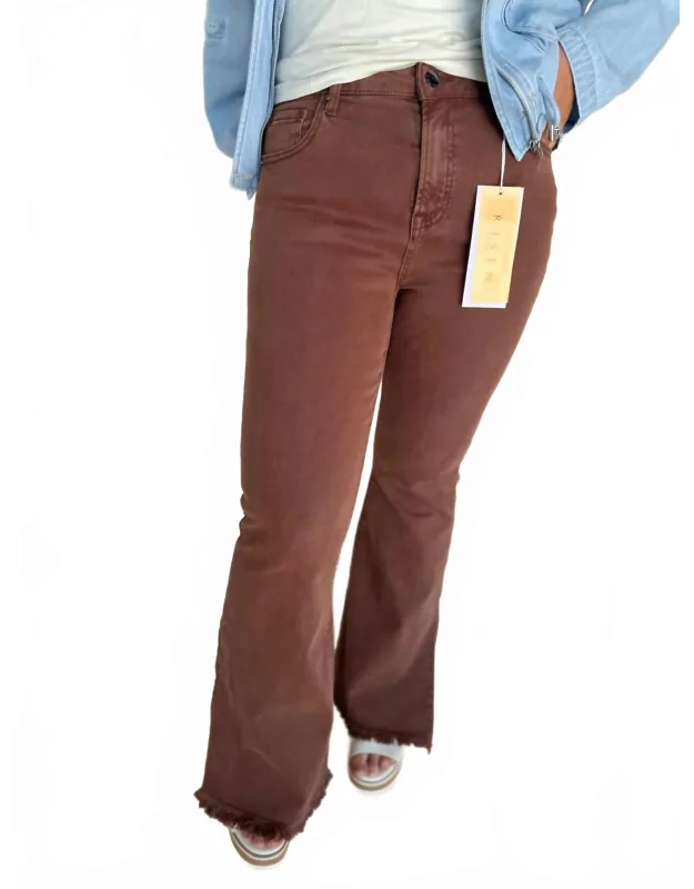Cynae High Rise Flare Pants