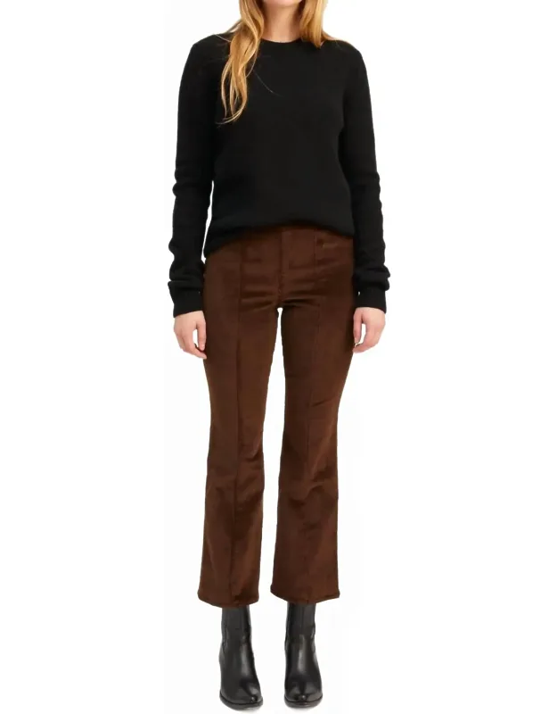 Corduroy Ankle Flare Jeans