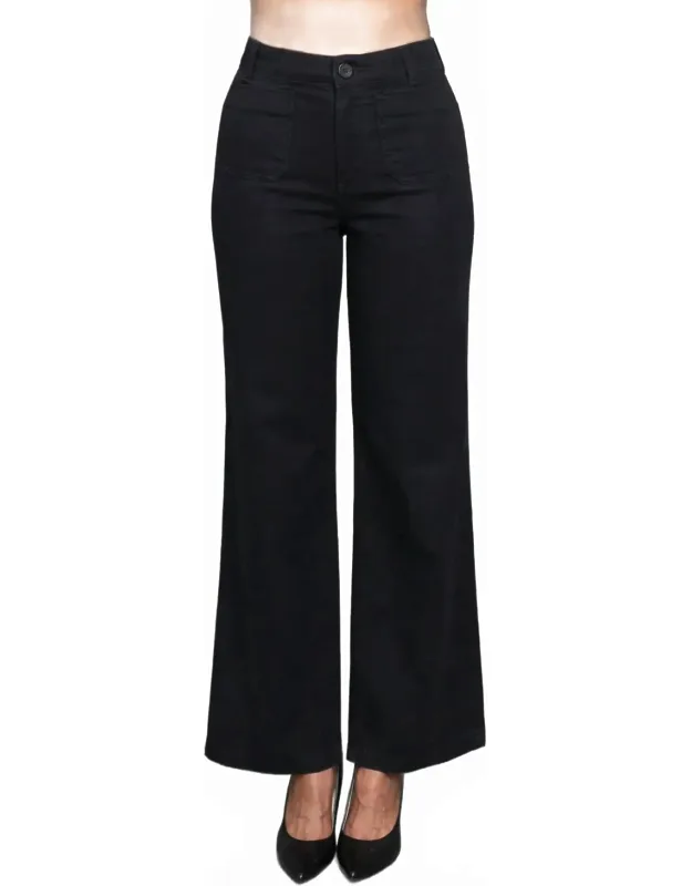 Wide Leg Sailor Jeans