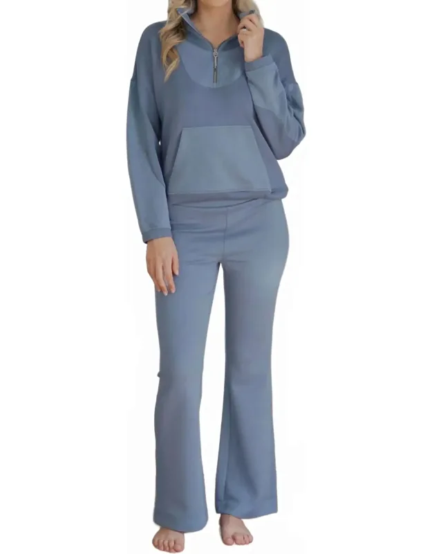 Ribbed Pull On Pants