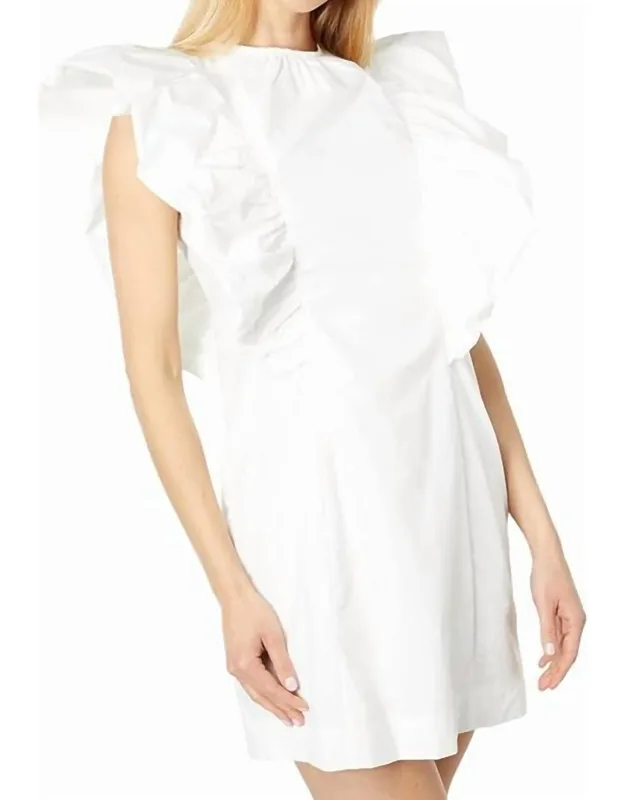 Cotton-poplin Mini Dress