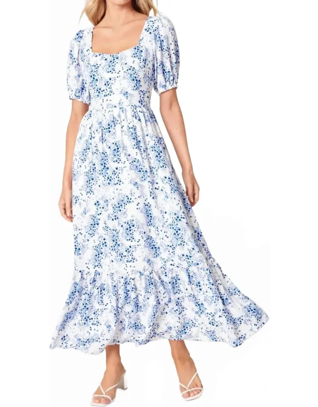 Lynette Sweetheart Maxi Dress