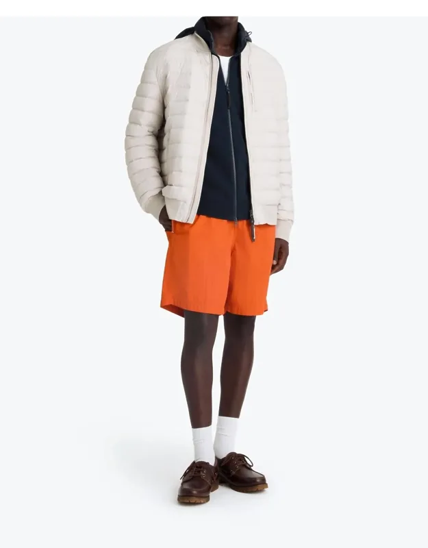 Brevin Down Filled Bomber Jacket