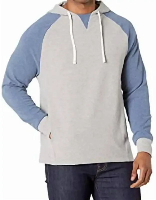 Ryker Heather Blocked Hoodie