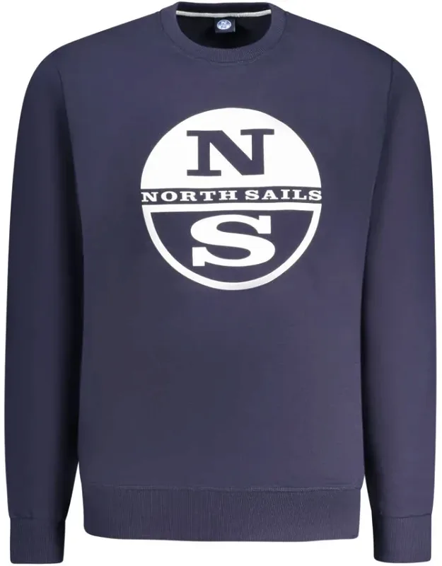 North Sails Cotton Sweatshirt - Long Sleeve, Brushed Cotton