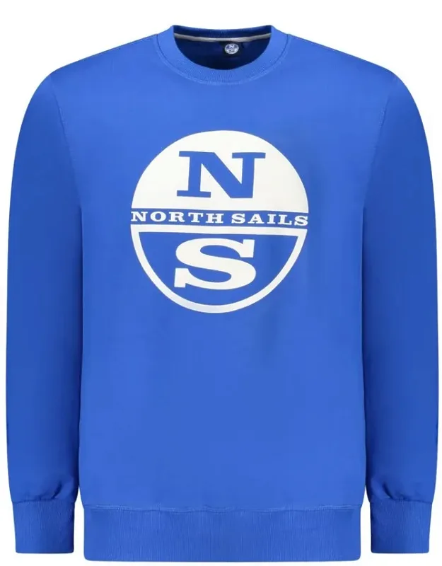 North Sails Cotton Sweatshirt - Brushed Comfort, Iconic Logo