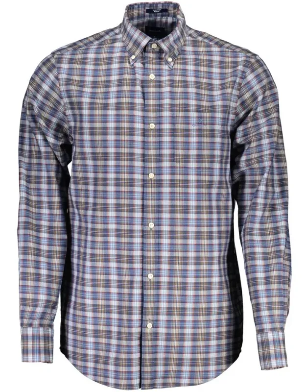 Gant Cotton Shirt - Impeccably Tailored, Sophistication