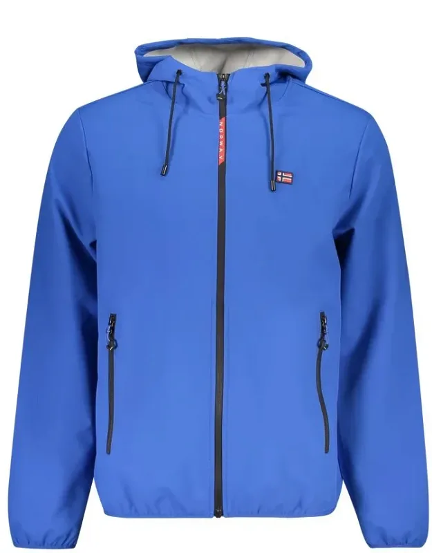 Norway 1963 Polyester Jacket, Hooded Soft Shell, 4 Pockets