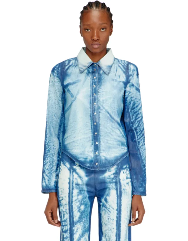 Shirt In Lyocell Denim