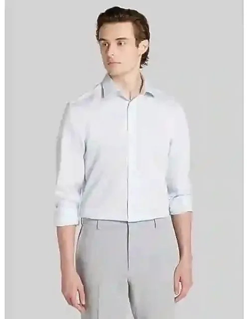 Slim Fit Stripe Supima Cotton Dress Shirt