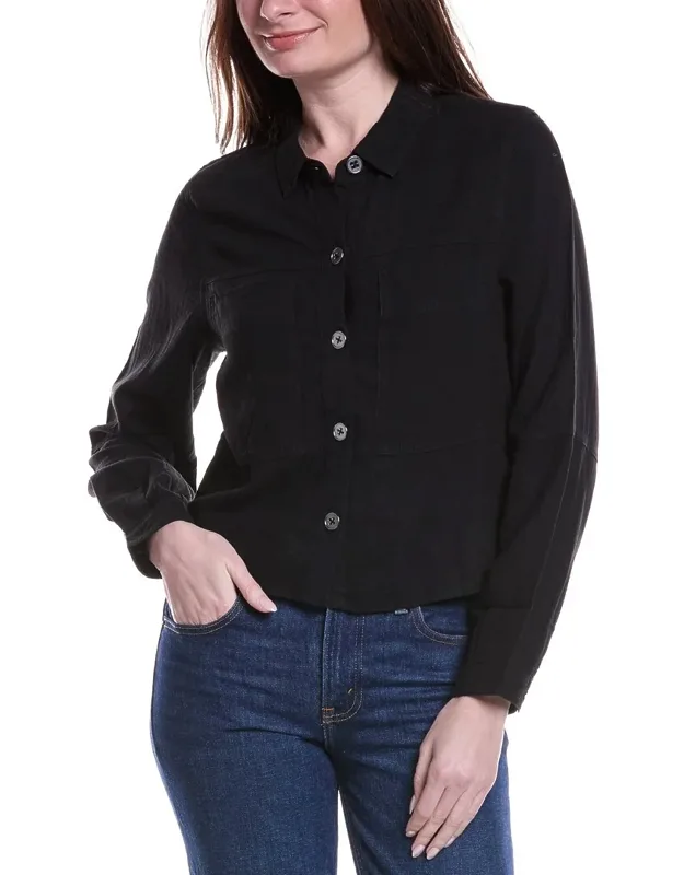 Rumba Linen-blend Pocket Jacket
