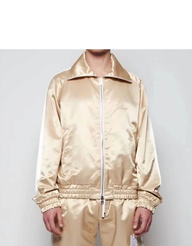 Zip Track Stripe Jacket