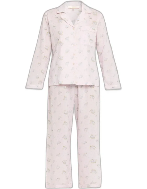 Floral Cotton Pajama Set