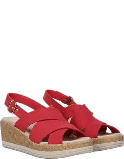 Slingback Wedge Sandals