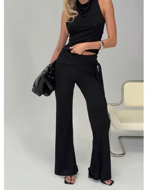 Wrap Jersey Pants
