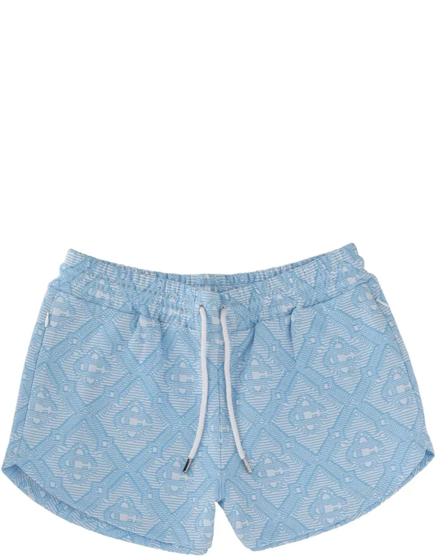Monogram Weave Shorts