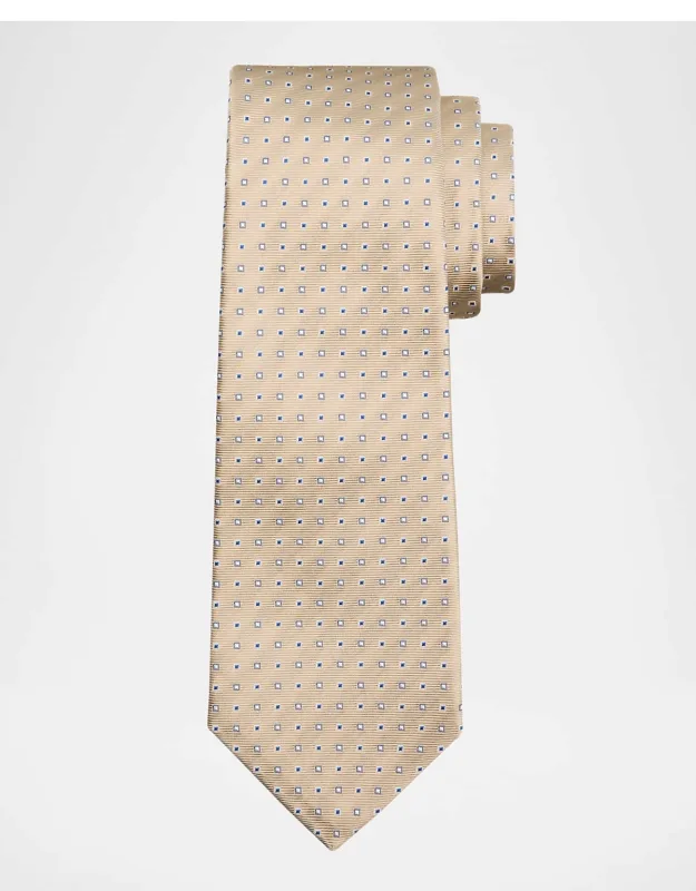 Micro-geometric Silk 7-fold Tie