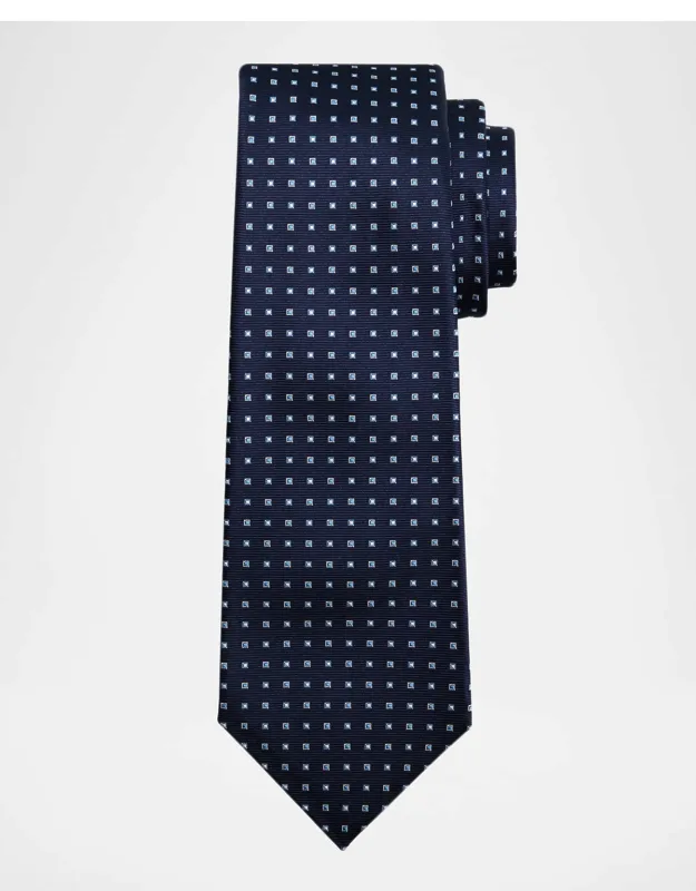 Micro-geometric Silk 7-fold Tie