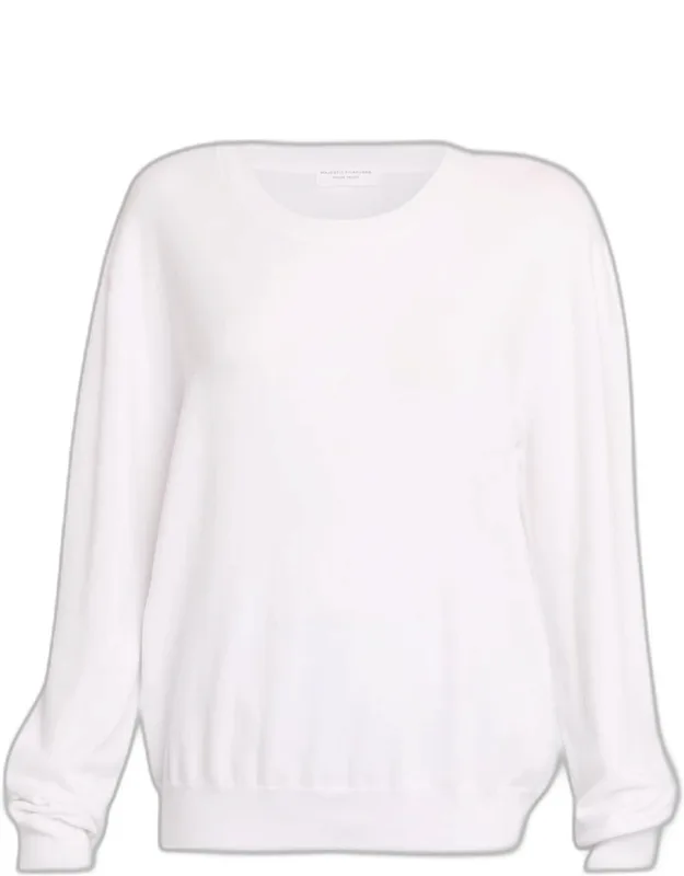 Crewneck Organic Cotton Pullover
