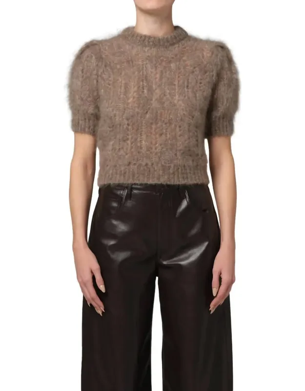 Odette Puff Sleeve Sweater