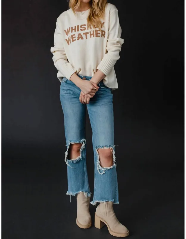 Whiskey Weather Sweater