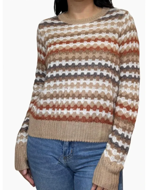 Trench Crew Neck Sweater