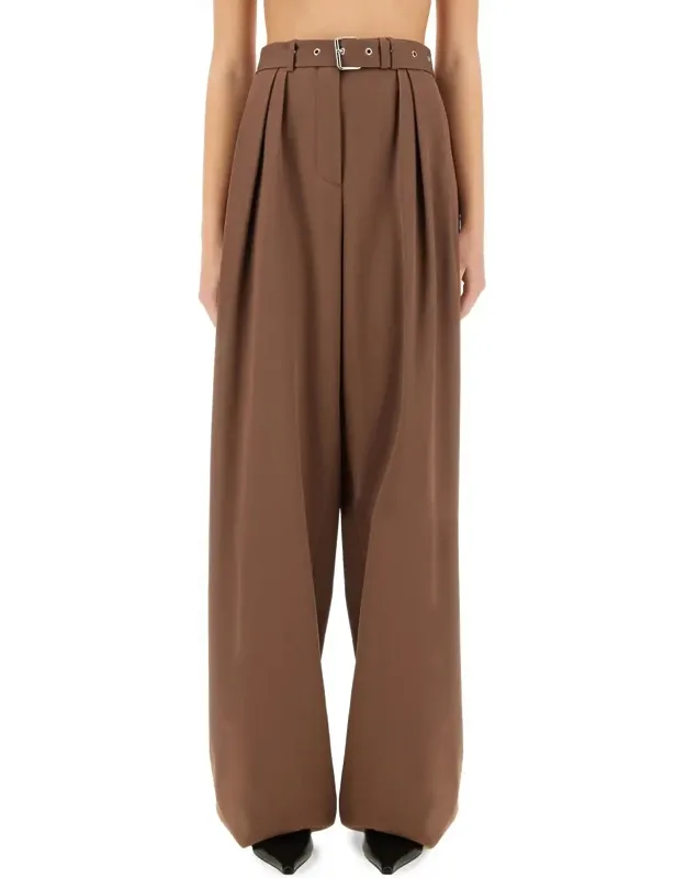 High-waisted Wide-leg Pants